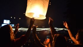 Lanterns Lifted Festival in Chiang Mai, Thailand